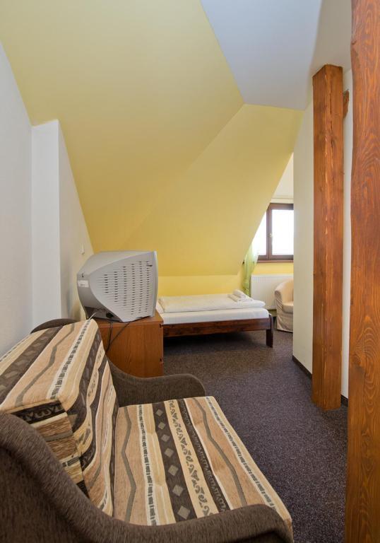Hotel U Zlateho Byka Písek Cameră foto