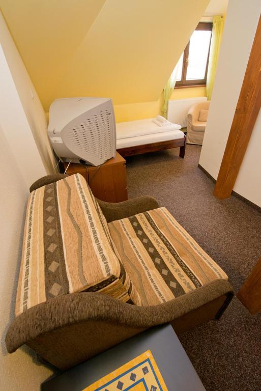 Hotel U Zlateho Byka Písek Cameră foto