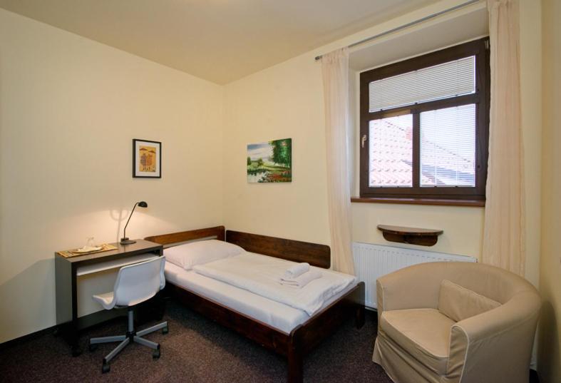 Hotel U Zlateho Byka Písek Cameră foto