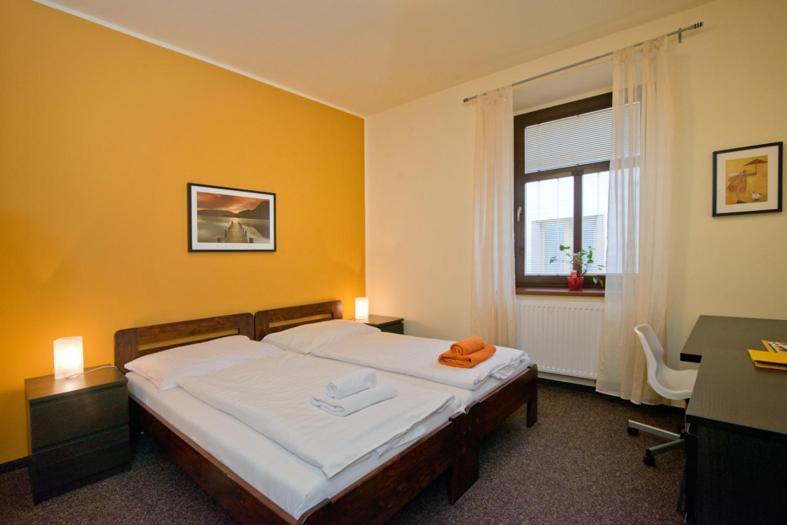 Hotel U Zlateho Byka Písek Cameră foto